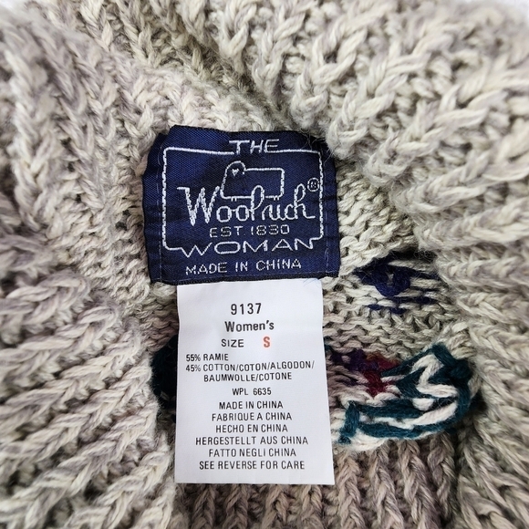 Vintage Woolrich The Woolrich Woman Knit Sweater Size Small - Picture 7 of 12